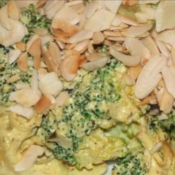 Spicy Broccoli With Almonds recipe