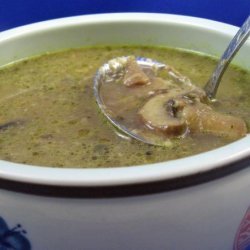 Balsamic Mushroom Soup recipe