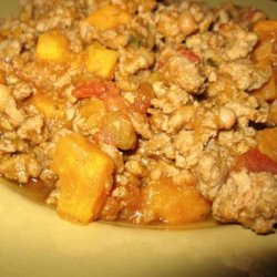 Caribbean Turkey & Sweet Potato Chili recipe