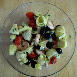 Marinated Shrimp and Artichokes recipe