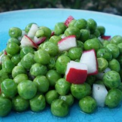 Dee's Pea and Radish Salad recipe