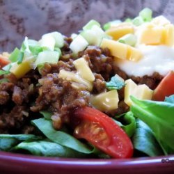 Vegetarian Taco Salad (For the Dieter) recipe