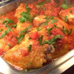 Spanish Chicken With Peppers recipe