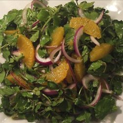 Watercress, Orange and Red Onion Salad recipe