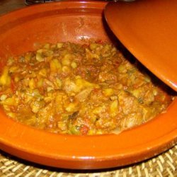 Beef With Peppers Tagine recipe