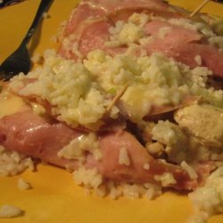 Swiss Chicken and Ham Rollups recipe