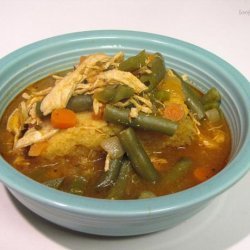 Spicy Chicken and Veg Soup recipe