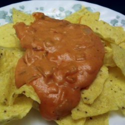 Mom's Chile Con Queso (Cheese With Peppers) recipe