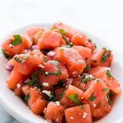 Watermelon Salad With Feta and Mint recipe