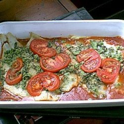 Fresh Tomato & Basil Baked Fish recipe