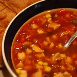 Bean and Turkey Soup recipe