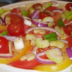 Tomato & Red Onion Salad recipe