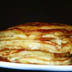 Sour Cream and Buttermilk Pancakes recipe