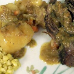 Sheila's Savory Pot Roast and Vegetables With Gravy recipe