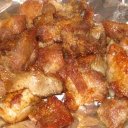 Pan Fried Pork Chicharrones (Central American Style) recipe