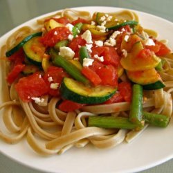 Spaghetti With Vegetables recipe