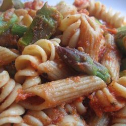 Penne With Asparagus recipe