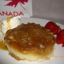 Pouding Chomeur With Maple Syrup recipe