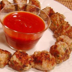 Vietnamese Pork Balls With Hot and Sour Dipping Sauce recipe