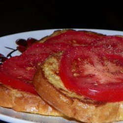French Toast With Tomatoes recipe