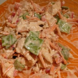 Weight Watchers Chinese Chicken Salad With Creamy Soy Dressing recipe