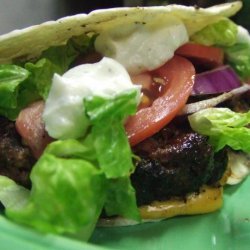 Mexican Grilled Hamburgers recipe