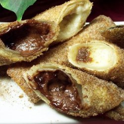 Deep-Fried Cheesecake Spring Roll Wrapper recipe