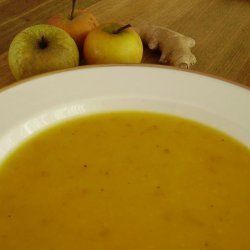 Ginger-Scented Apple Squash Soup recipe
