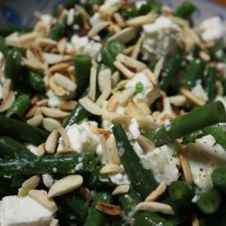 Green Bean Salad With Pine Nuts and Feta recipe