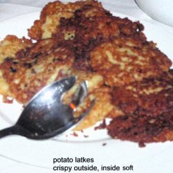 Potato Latkes (Pancakes) recipe
