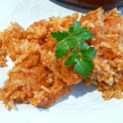 Leftover Rice Made Into Spanish Rice recipe
