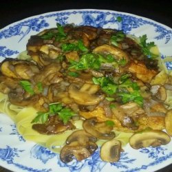 Veal or Chicken Scaloppine Marsala recipe