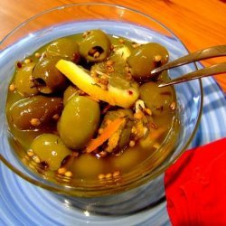 Gourmet Green Olives recipe
