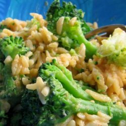 Cheezy Broccoli Orzo(Vegan) recipe