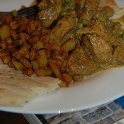Spicy Dry Fried Curry Chicken recipe