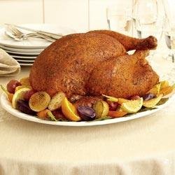 McCormick(R) Savory Herb Rub Roasted Turkey recipe