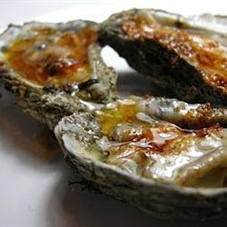 Grilled Oysters with Fennel Butter recipe