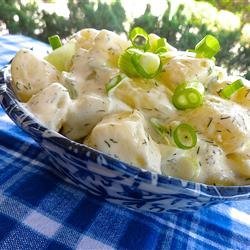 Easy Potato Salad with Dill recipe
