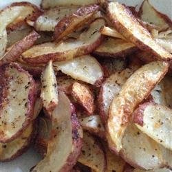 Seasoned Baked Potato Wedges recipe