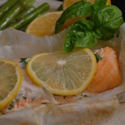 Parchment Baked Salmon recipe