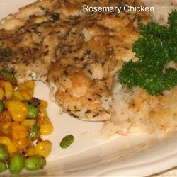 One Dish Rosemary Chicken and Rice Dinner recipe