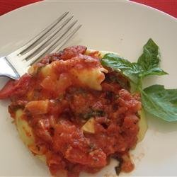 Sweet Basil Tomato Sauce recipe