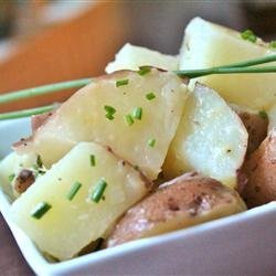 Boiled Potatoes with Chives recipe