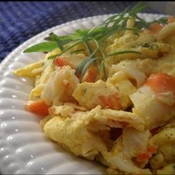 Lobster Scrambled Eggs recipe