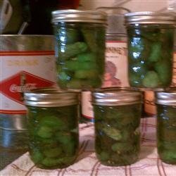 Eight-Day Icicle Pickles recipe