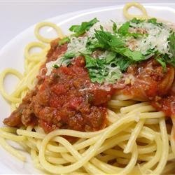 Spaghetti Sauce with Ground Beef recipe