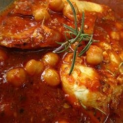 Italian Chicken and Chickpeas recipe