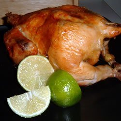 Beer Roasted Lime Chicken recipe