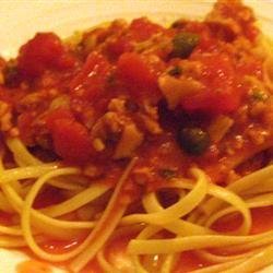 Spaghetti With Red Clam Sauce recipe