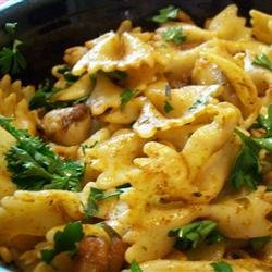 Creole Shrimp and Pasta Meuniere recipe